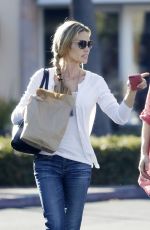 DENISE RICHARDS Out for Lunch at a Sushi Restaurant in Malibu 11/22/2015