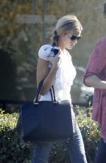 DENISE RICHARDS Out for Lunch at a Sushi Restaurant in Malibu 11/22/2015