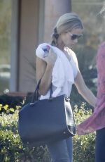 DENISE RICHARDS Out for Lunch at a Sushi Restaurant in Malibu 11/22/2015