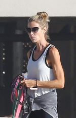 DENISE RICHARDS Walks Her Dogs at a Beach in Malibu 11/19/2015