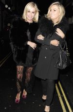 DENISE VAN OUTEN Leaves Mr Froggs Tavern in London 11/28/2015