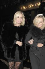 DENISE VAN OUTEN Leaves Mr Froggs Tavern in London 11/28/2015