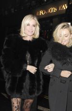 DENISE VAN OUTEN Leaves Mr Froggs Tavern in London 11/28/2015