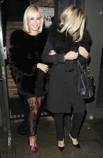 DENISE VAN OUTEN Leaves Mr Froggs Tavern in London 11/28/2015
