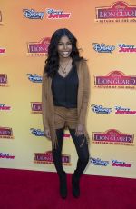 DIAMOND WHITE at The Lion Guard: Return of the Roar Premiere in Burbank 11/14/2015