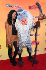 DIAMOND WHITE at The Lion Guard: Return of the Roar Premiere in Burbank 11/14/2015