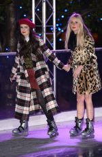 DIANA VICKERS at Coca Cola London Eye Frostival Eyeskate in London 11/18/2015