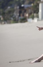 DIANA VICKERS in Bikini at a Beach in Santa Monica 10/30/2015
