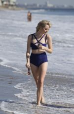 DIANA VICKERS in Bikini at a Beach in Santa Monica 10/30/2015