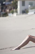 DIANA VICKERS in Bikini at a Beach in Santa Monica 10/30/2015
