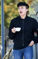 DIANE KRUGER Out for Breakfast in West Hollywood 11/06/2015