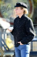 DIANE KRUGER Out for Breakfast in West Hollywood 11/06/2015