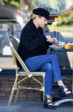 DIANE KRUGER Out for Breakfast in West Hollywood 11/06/2015