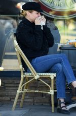 DIANE KRUGER Out for Breakfast in West Hollywood 11/06/2015
