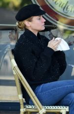 DIANE KRUGER Out for Breakfast in West Hollywood 11/06/2015