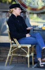 DIANE KRUGER Out for Breakfast in West Hollywood 11/06/2015