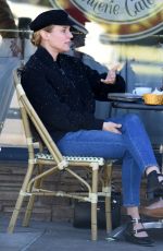 DIANE KRUGER Out for Breakfast in West Hollywood 11/06/2015