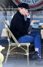 DIANE KRUGER Out for Breakfast in West Hollywood 11/06/2015
