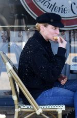 DIANE KRUGER Out for Breakfast in West Hollywood 11/06/2015