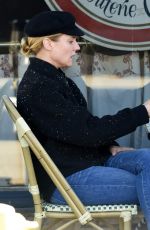 DIANE KRUGER Out for Breakfast in West Hollywood 11/06/2015