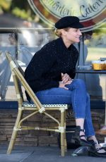 DIANE KRUGER Out for Breakfast in West Hollywood 11/06/2015