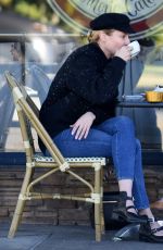 DIANE KRUGER Out for Breakfast in West Hollywood 11/06/2015