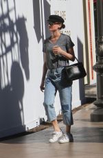 DIANE KRUGER Shopping at the Grove in Hollywood 11/07/2015