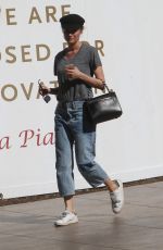 DIANE KRUGER Shopping at the Grove in Hollywood 11/07/2015