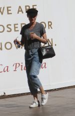 DIANE KRUGER Shopping at the Grove in Hollywood 11/07/2015