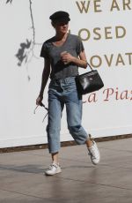 DIANE KRUGER Shopping at the Grove in Hollywood 11/07/2015