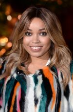 DIONNE BROMFIELD at Hogwarts in the Snow Launch at Warner Bros. Studio Tour London in Watford 11/12/2015