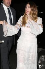 DREW BARRYMORE Night Out in New York 11/12/2015