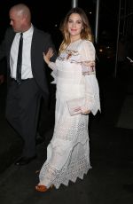 DREW BARRYMORE Night Out in New York 11/12/2015