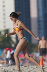 EIZA GONZALEZ in Bikini at a Beach in Miami 11/27/2015