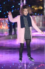 EKKA EYRE at Coca Cola London Eye Frostival Eyeskate in London 11/18/2015