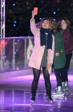 EKKA EYRE at Coca Cola London Eye Frostival Eyeskate in London 11/18/2015