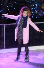 EKKA EYRE at Coca Cola London Eye Frostival Eyeskate in London 11/18/2015