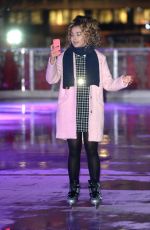 EKKA EYRE at Coca Cola London Eye Frostival Eyeskate in London 11/18/2015