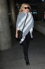 ELIZABETH BANKS at LAX Airport in Los Angeles 11/06/2015