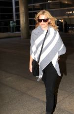 ELIZABETH BANKS at LAX Airport in Los Angeles 11/06/2015