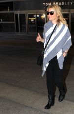 ELIZABETH BANKS at LAX Airport in Los Angeles 11/06/2015