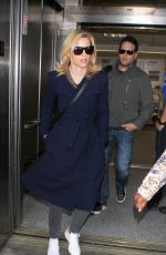 ELIZABETH BANKS at LAX Airport in Los Angeles 11/15/2015
