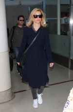 ELIZABETH BANKS at LAX Airport in Los Angeles 11/15/2015