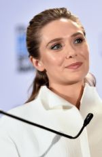 ELIZABETH OLSEN at 31st Film Independent Spirit Awards Nominations Press Conference in Hollywood 11/24/2015