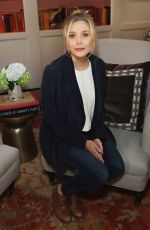 ELIZABETH OLSEN at Talent Junket Interview at 18th Annual Savannah Film Festival 10/31/2015