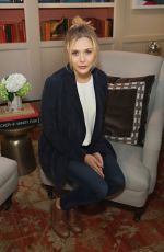 ELIZABETH OLSEN at Talent Junket Interview at 18th Annual Savannah Film Festival 10/31/2015