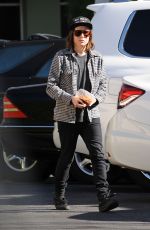 ELLEN PAGE Grabs Lunch at Hugo