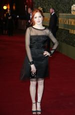 ELLIE BAMBER at Evening Standard Theatre Awards in London 11/22/2015