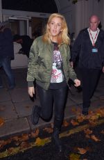 ELLIE GOULDING Leaves BBC Radio 1 Live Lounge in London 11/04/2015