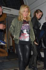 ELLIE GOULDING Leaves BBC Radio 1 Live Lounge in London 11/04/2015